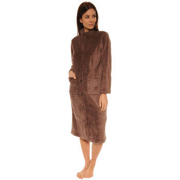 Textiel Dames Pyjama's / nachthemden Christian Cane JACINTHE Bruin