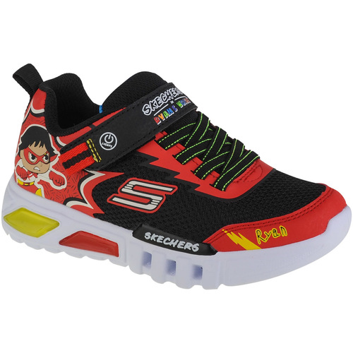 Schoenen Jongens Lage sneakers Skechers Flex-Flow-Hero Speed Rood