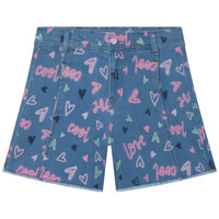 Textiel Meisjes Korte broeken / Bermuda's Billieblush U14663-Z13 Blauw / Roze