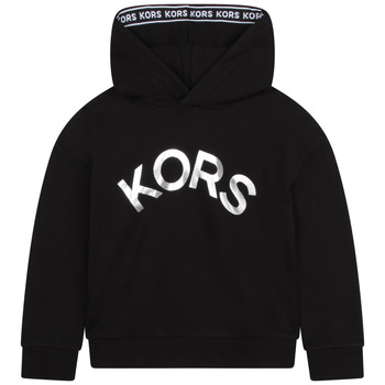 Textiel Meisjes Sweaters / Sweatshirts MICHAEL Michael Kors  Zwart / Zilver