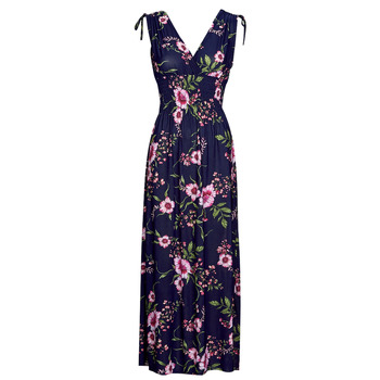Textiel Dames Lange jurken Betty London ASCELLA Marine / Multicolour