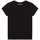 Textiel Meisjes T-shirts korte mouwen Karl Lagerfeld Z15418-09B-B Zwart