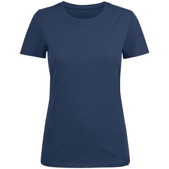 Textiel Dames T-shirts met lange mouwen Harvest  Blauw