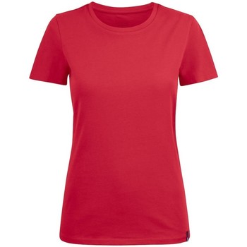 Textiel Dames T-shirts met lange mouwen Harvest  Rood