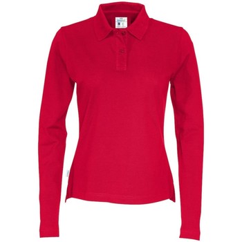 Textiel Dames Polo's lange mouwen Cottover  Rood