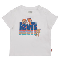 Textiel Kinderen T-shirts korte mouwen Levi's LVB 70'S CRITTERS POSTER LOGO Multicolour