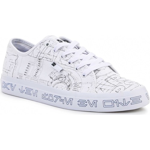 Schoenen Heren Skateschoenen DC Shoes Sw Manual White/Blue ADYS300718-WBL Wit
