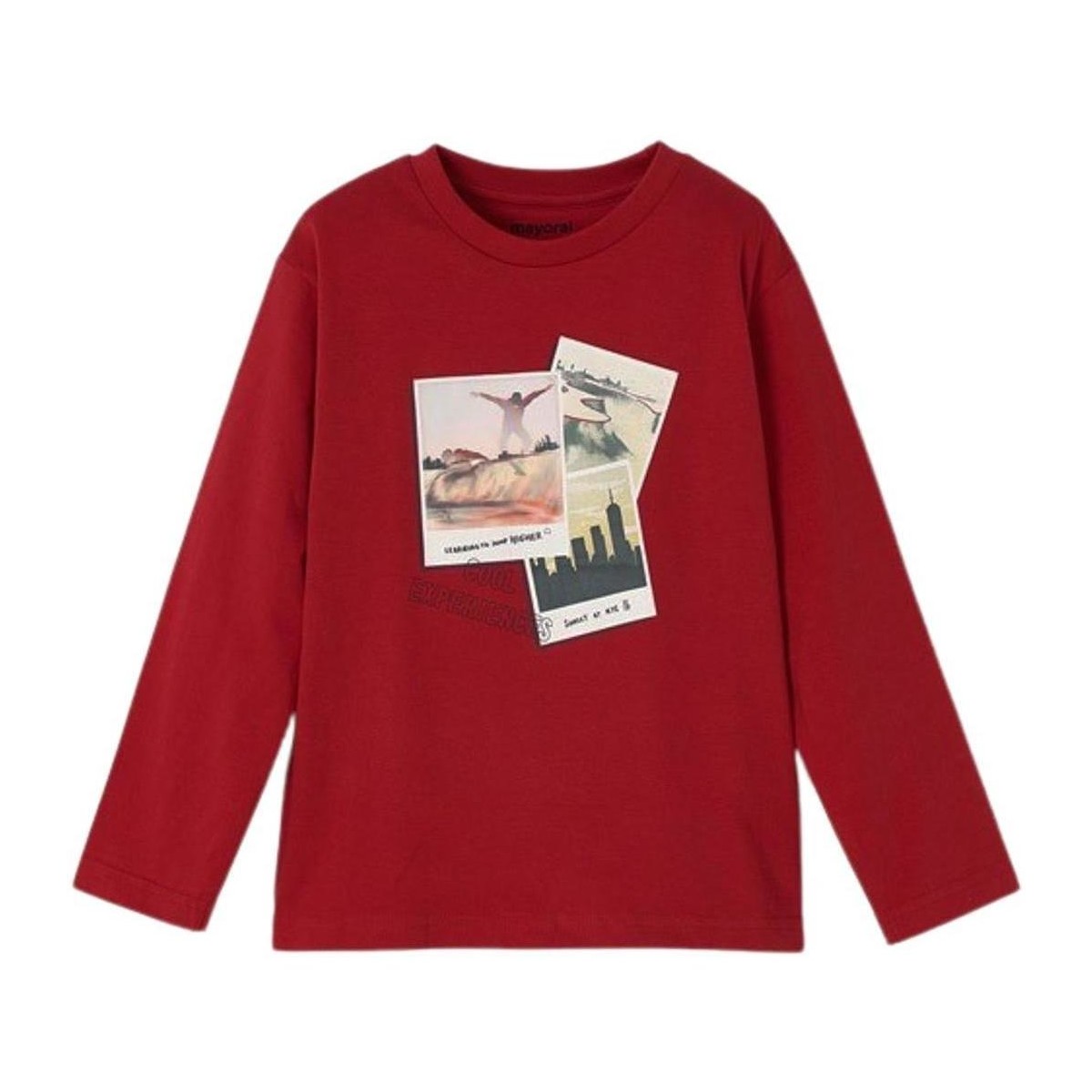 Textiel Jongens T-shirts & Polo’s Mayoral  Rood