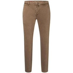 Textiel Heren Broeken / Pantalons Mac Jeans Driver Pants Bruin Bruin