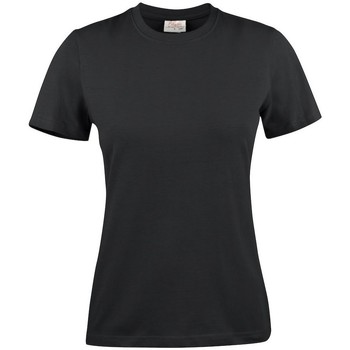 Textiel Dames T-shirts met lange mouwen Printer  Zwart