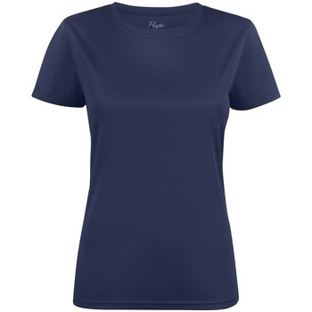 Textiel Dames T-shirts met lange mouwen Printer Red  Blauw