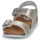 Schoenen Meisjes Sandalen / Open schoenen Timberland CASTLE ISLAND 2 STRAP Zilver
