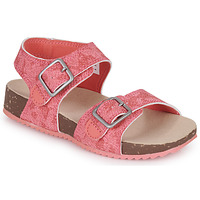 Schoenen Meisjes Sandalen / Open schoenen Timberland CASTLE ISLAND 2 STRAP Roze / Bruin