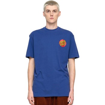 Textiel Heren T-shirts korte mouwen Santa Cruz  Blauw