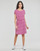 Textiel Dames Korte jurken Only ONLNOVA LIFE CONNIE BALI DRESS Wit / Roze