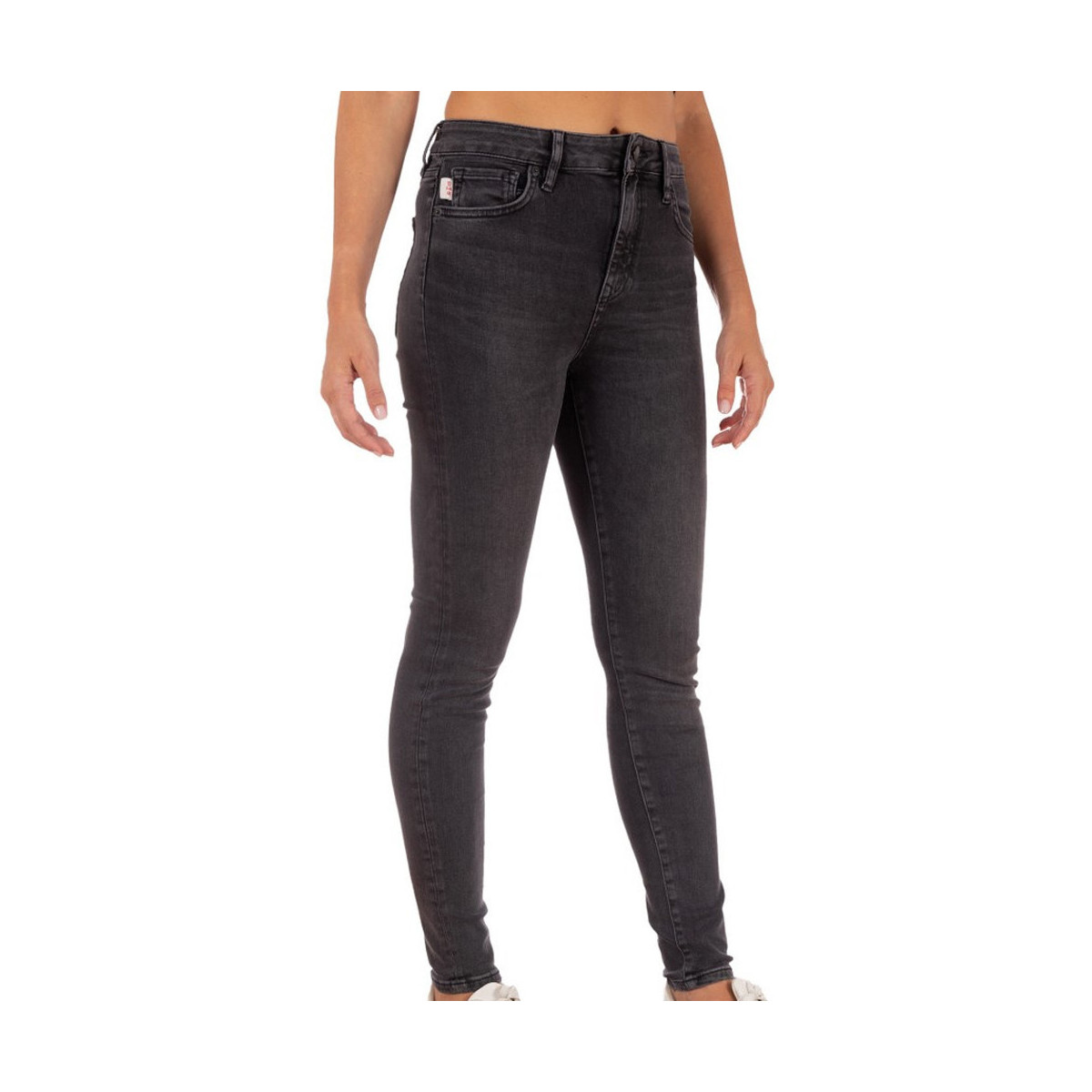 Textiel Dames Skinny Jeans Superdry  Zwart
