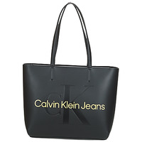 Tassen Dames Tote tassen / Boodschappentassen Calvin Klein Jeans SHOPPER29 Zwart