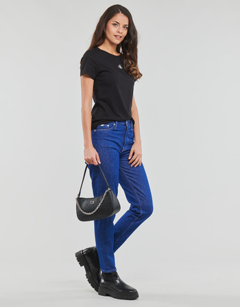 Calvin Klein Jeans MICRO MONO LOGO SLIM Zwart