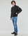 Textiel Heren Wind jackets Calvin Klein Jeans FAUX LEATHER BOMBER JACKET Zwart