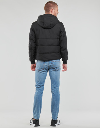 Calvin Klein Jeans HOODED HARRINGTON JACKET Zwart