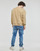 Textiel Heren Sweaters / Sweatshirts Calvin Klein Jeans SHRUNKEN BADGE CREW NECK Beige