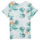 Textiel Jongens T-shirts korte mouwen Deeluxe ZONIA TS B m+ Wit / Blauw