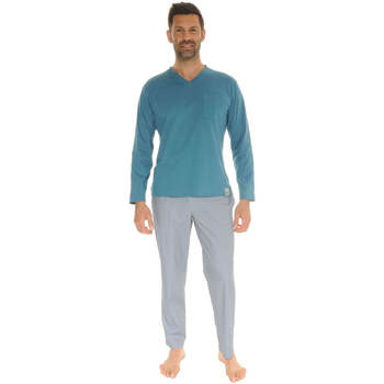 Textiel Heren Pyjama's / nachthemden Pilus LUBIN Groen