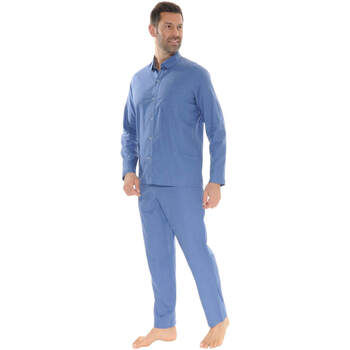 Textiel Heren Pyjama's / nachthemden Pilus PHEDOR Blauw