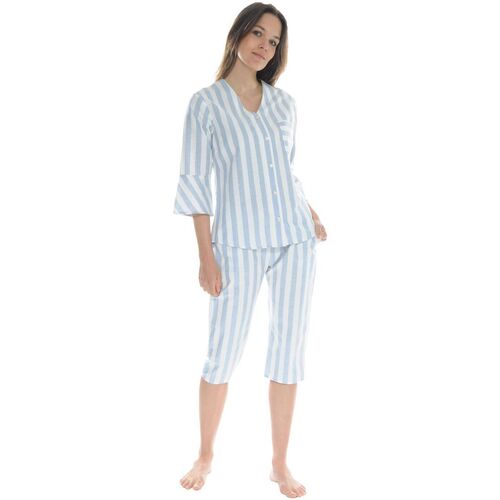 Textiel Dames Pyjama's / nachthemden Pilus HARRIET Blauw