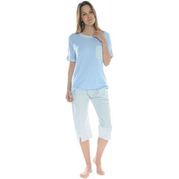 Textiel Dames Pyjama's / nachthemden Pilus HELEN Blauw