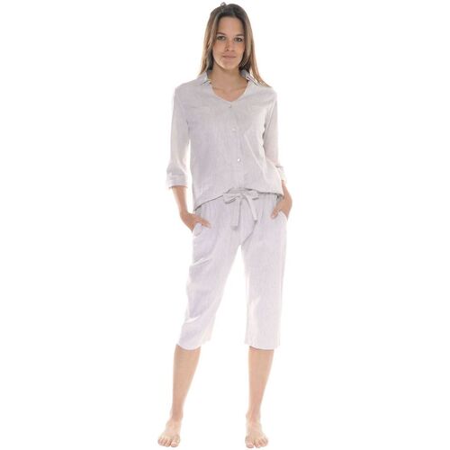 Textiel Dames Pyjama's / nachthemden Pilus HELGA Beige