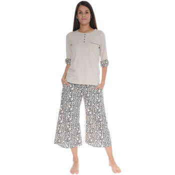 Textiel Dames Pyjama's / nachthemden Pilus ODALIE Wit
