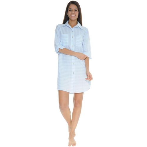 Textiel Dames Pyjama's / nachthemden Pilus ORIANE Blauw