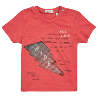 Textiel Jongens T-shirts korte mouwen Ikks XW10071 Rood