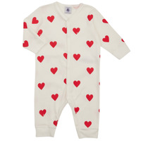 Textiel Kinderen Pyjama's / nachthemden Petit Bateau A00E901 Wit / Rood