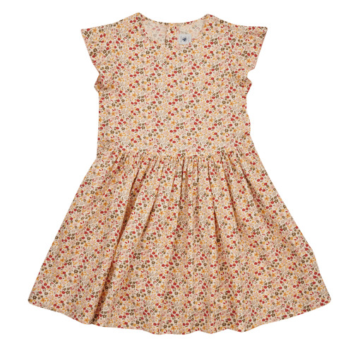 Textiel Meisjes Korte jurken Petit Bateau FLEURS Multicolour