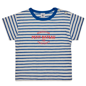 Textiel Kinderen T-shirts korte mouwen Petit Bateau FANTOME Multicolour
