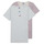 Textiel Meisjes T-shirts korte mouwen Petit Bateau A07A700 X2 Multicolour