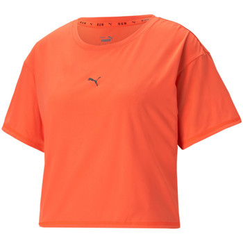 Textiel Dames T-shirts & Polo’s Puma  Oranje