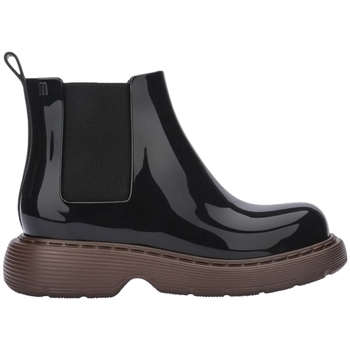 Schoenen Dames Laarzen Melissa Botas Step Boot - Black/Bronze Zwart