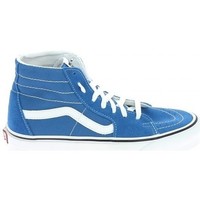 Schoenen Dames Sneakers Vans Sk8 Hi Bleu Blauw