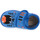 Schoenen Jongens Leren slippers Grunland ROYAL 54DALY Blauw