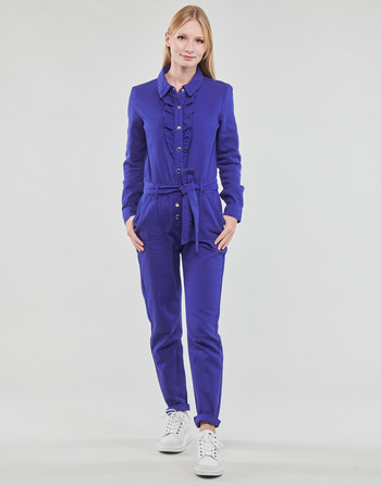 Textiel Dames Jumpsuites / Tuinbroeken Morgan PDOUCE Blauw