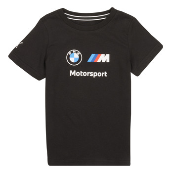 Textiel Jongens T-shirts korte mouwen Puma BMW MMS KIDS Zwart