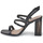 Schoenen Dames Sandalen / Open schoenen Moony Mood PELINA Zwart
