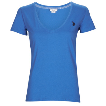 Textiel Dames T-shirts korte mouwen U.S Polo Assn. BELL Blauw