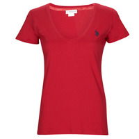 Textiel Dames T-shirts korte mouwen U.S Polo Assn. BELL Bordeau
