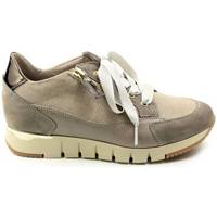 Schoenen Dames Lage sneakers Dl Sport DAMES sneaker   5425 taupe taupe