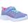 Schoenen Meisjes Lage sneakers Skechers MICROSPEC - BOLD DELIGHT Blauw