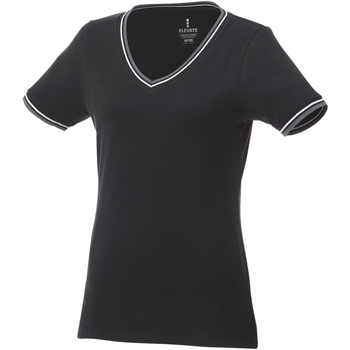 Textiel Dames T-shirts met lange mouwen Elevate  Zwart